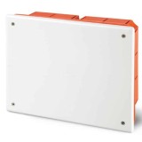 Doza de distributie derivatie 196x152x70mm din plastic incastrata IP40, Elettrocanali