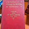 Codul general al Romaniei, Coduri, Legi si Regulamente, vol.XXV, 1937, partea I - Hamangiu