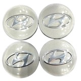 Set 4 capace jante aliaj HYUNDAI 60 mm