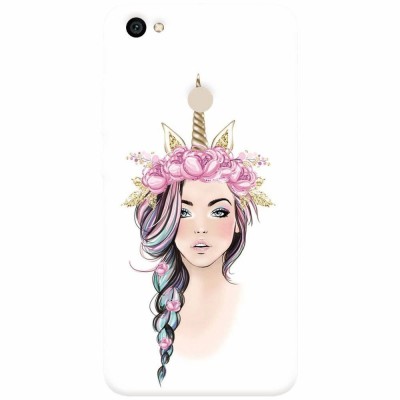 Husa silicon pentru Xiaomi Redmi Note 5A, Unicorn Girl foto