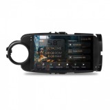 Navigatie Toyota Yaris (2010-2018) 8GB RAM Android 13 Octacore Slot Sim 4G DSP GPS Wi-FI Carplay Android Auto USB Bluetooth Waze Touchscreen 9 Inch