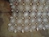 Fata de Masa Macrame Patrata 80x80 cm, Mileu Croșetat Manual, Antichitate Textil, Decor Vintage