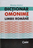Dictionar De Omonime Al Limbii Romane - Nicolae Andrei ,555656, Corint