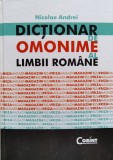 Dictionar de Omonime al Limbii Romane - Nicolae Andrei, Editura Corint, Limba Romana, Dictionar Omonime