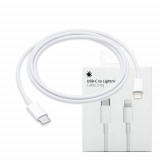 Cablu compatibil Apple USB-C lightning Apple - USB-C 1m MX0K2ZM A
