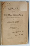 ANUAR PENTRU ISRAELITI , CU UN SUPLIMENT CALENDARISTIC PE ANII ( 1893 -1895 ) , sub directiunea lui M. SCHWARZFELD , APARUT 1894