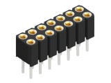 Conector şir pini soclu mamă 14 pini drept FISCHER ELEKTRONIK 10027693 2,5A 100V
