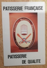 C9 7 - 1981 - Calendar de buzunar - reclama Patisserie Francaise