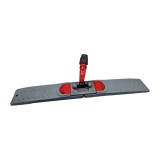 Suport pentru mop plat, din plastic, pliabil, Y456, gri, 60 cm