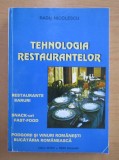 Tehnologia Restaurantelor - Radu Nicolescu