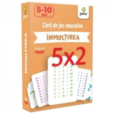 Carti de joc educative - Inmultirea