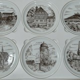 Set farfuriute protectie portelan Furstenberg, colectie, vintage
