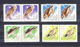 M1 TX5 4 - 1967 - Pasari de prada - perechi de cate doua timbre, Fauna, Nestampilat