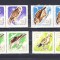 M1 TX5 4 - 1967 - Pasari de prada - perechi de cate doua timbre