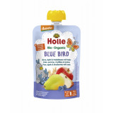 Blue Bird - Piure BIO de pere, mere si afine cu ovaz 100g