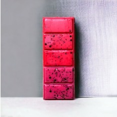 Tableta din ceara naturala de soia parfumata - Red Fusion , handmade 50 g