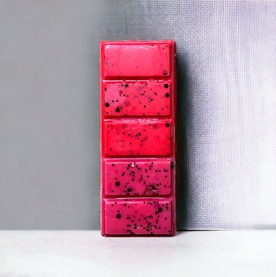 Tableta din ceara naturala de soia parfumata - Red Fusion , handmade 50 g foto