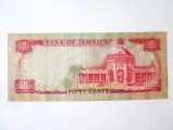 Jamaica 50 Cents 1960(1971) bancnota din imagini