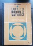 Exerciții și probleme de matematică pentru concursurile de admitere &icirc;n licee și școli profesionale - Gr. Gheba