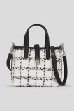 Karl Lagerfeld geantă K/AUTOGRAPH culoarea alb, A3W30306