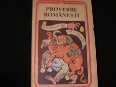 PROVERBE ROMANESTI- ANTOLOGIE-GEORGE MUNTEAN-413 PG- foto