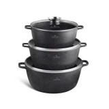 Set 6 piese Oale Aluminiu Strat Antiaderent Edenberg EB-8151 DNC57027