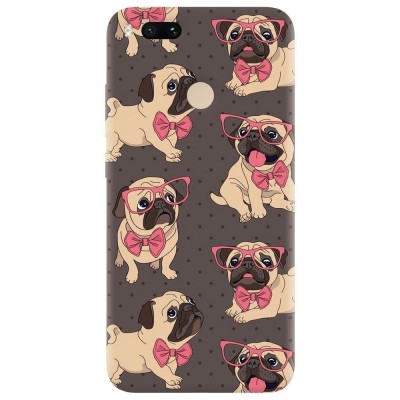 Husa silicon pentru Xiaomi Mi A1, Pretty Puppy foto