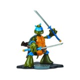 Teenage Mutant Ninja Turtles Figurina articulata Leonardo (40th Anniversary) 10 cm, Playmates Toys