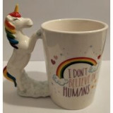 Animal Unicorn Ceramic Mug Creative Animal Handle