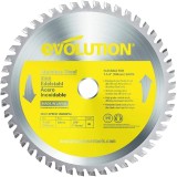 Cumpara ieftin Disc pentru fierastrau circular, taiere inox Evolution S185TCT-48CS-7171, O185x20 mm, 48 dinti