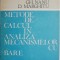 Metode de calcul in analiza mecanismelor cu bare &ndash; M. Buculei