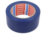 Bandă Avertizare Autoadezivă Albastră 33m x 50mm