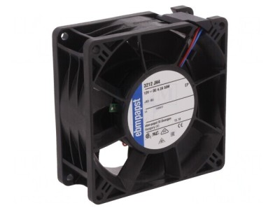 Ventilator axial 12V 92mm cu bilă foto