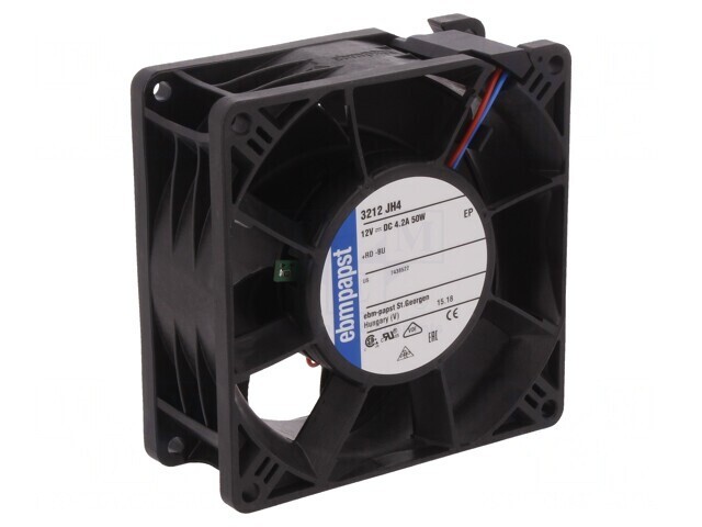 Ventilator axial 12V 92mm cu bilă