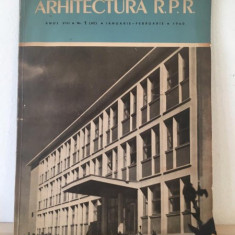 Arhitectura R.P.R.- Anul VIII Nr. 1 (62) Ianuarie-Februarie 1960