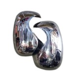 Ornamente Oglinzi Cromate Opel Vivaro (2004-2014) Inox - Set 2 Bucati