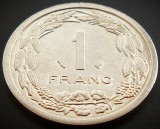 Moneda exotica 1 FRANC CFA - AFRICA CENTRALA (GABON), anul 1998 * 3130 = UNC + LUCIU