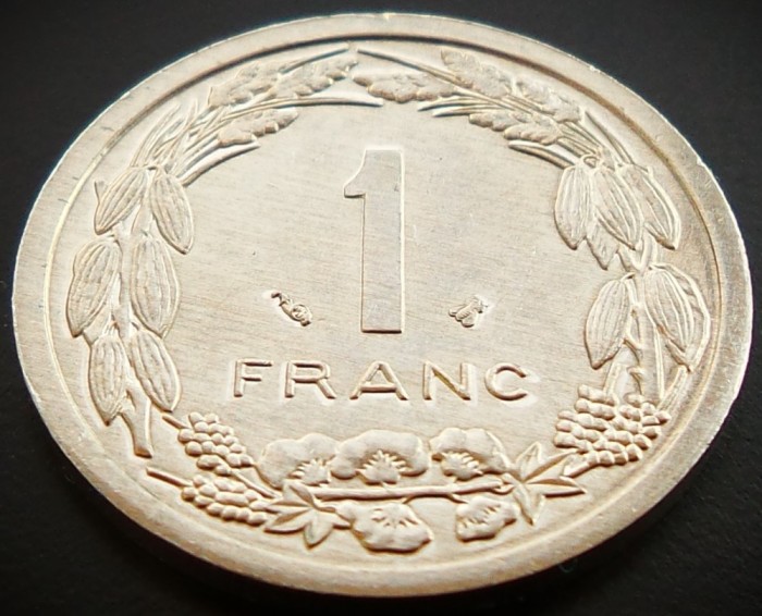 Moneda exotica 1 FRANC CFA - AFRICA CENTRALA (GABON), anul 1998 * 3130 = UNC + LUCIU