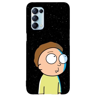 Husa compatibila cu Oppo Find X3 Lite model Hi am Morty, Silicon, TPU, Viceversa foto