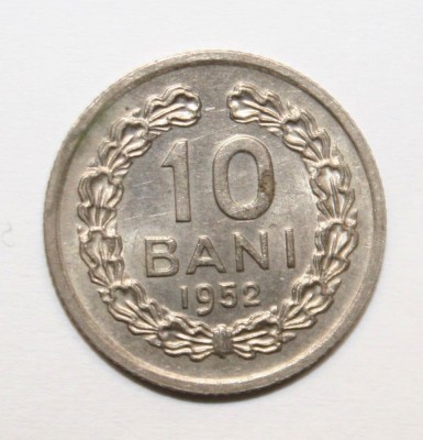 10 BANI 1952 . DETALII EXCELENTE . foto