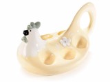 Platou ceramica oua 24x17x13.5 cm