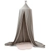 Baldachin suspendat tip cort 70x290 cm, decor camera copii, cu set montaj, gri Household NewTrend