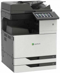 Multifunctionala Laser Color Lexmark CX921DE USB Retea A3 Negru Gri foto