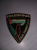 insigna veche,Ziua Pamantului-PALESTINA,RARA,Colectie.pozele reflecta realitate
