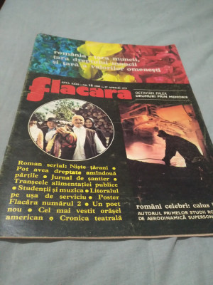 REVISTA FLACARA 27 APRILIE 1974 foto