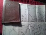 H2u. D.Ionescu- Calauza Turistului - Masivul Ciucas - 1958 Coperti vinilin ,76 pag. + Harta mare , ilustratii schite cu trasee