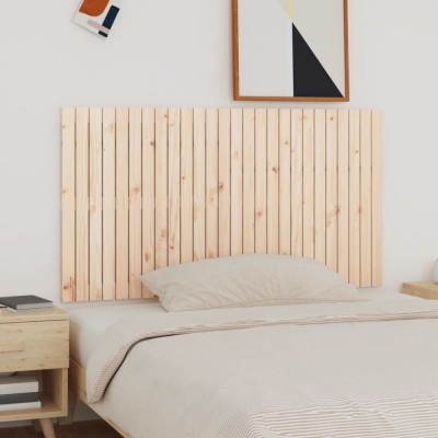 vidaXL Tăblie de pat pentru perete, 166x3x90 cm, lemn masiv de pin 824908 foto