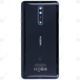 Nokia 8 Dual sim (TA-1004) Capac baterie albastru lustruit 20NB1LW0014