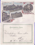 Cernauti , Bucovina - litografie, Circulata, Printata