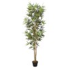 Arbore din bambus artificial 828 de frunze 150 cm verde